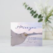 I Miss You_ Postcard Postkarte (Stehend Vorderseite)