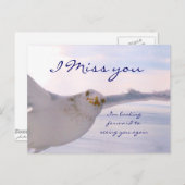 I Miss You_ Postcard Postkarte (Vorne/Hinten)