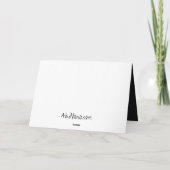 I Miss You St. Bernard Grußkarte Karte (Rückseite)