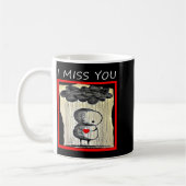 I Miss You Valentine’s Day Kaffeetasse (Links)