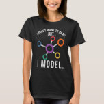 I Model Data Science Spaß Coding T-Shirt<br><div class="desc">Ich führe das Codieren von Data Science Spaß durch.</div>