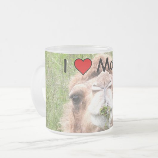 I ♥ Mona! Mattglastasse (Vorderseite Links)