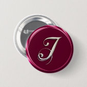 I-Monogramm Button (Vorne & Hinten)