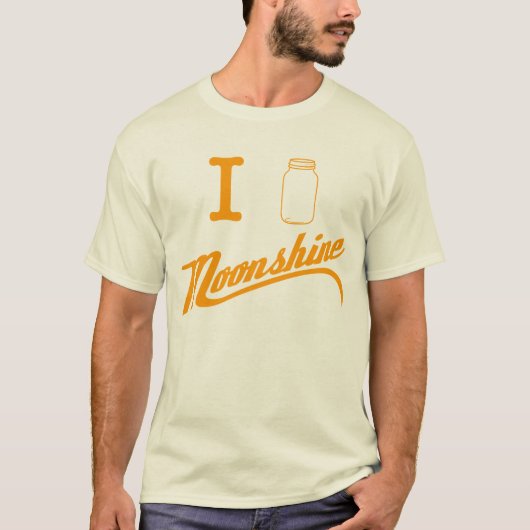 I Moonshine Liebe T - Shirt (Vorderseite)