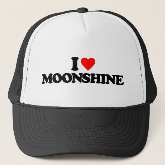 I MOONSHINE LIEBE TRUCKERKAPPE (Vorderseite)