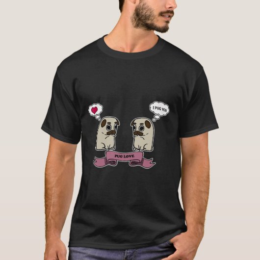 I Mops Sie klassischer T - Shirt 127 (Vorderseite)