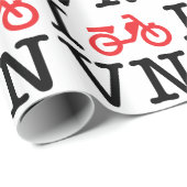 I Motorrad Vietnam Geschenkpapier (Rolleneckpunkt)