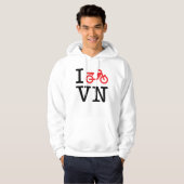I Motorrad Vietnam Hoodie (Vorne ganz)