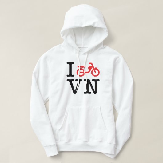 I Motorrad Vietnam Hoodie (Design vorne)