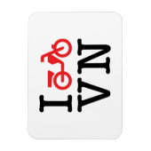 I Motorrad Vietnam Magnet (Vertikal)