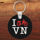 I Motorrad Vietnam Schlüsselanhänger (Vorderseite)