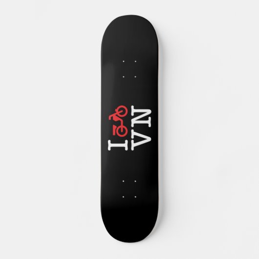 I Motorrad Vietnam Skateboard (Vorderseite)