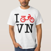 I Motorrad Vietnam T-Shirt (Vorderseite)
