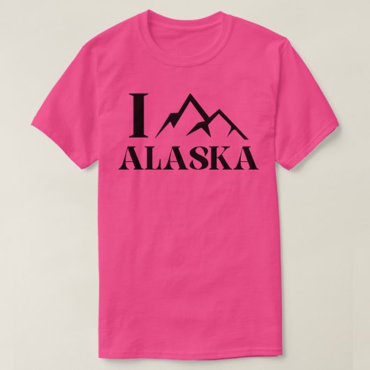 I Mountain Alaska TShirt (Design vorne)
