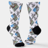 I Move Mountains at Work Software Developer Socken (Gewinkelt)