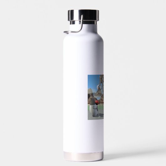 I Move Mountains at Work Software Developer Trinkflasche (Rechts)