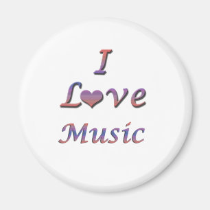 I Musik des Herz-(Liebe) Magnet