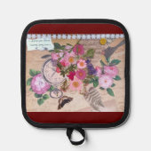 I Must Have Flowers, Monet,  Topflappen (Vorderseite)