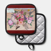 I Must Have Flowers, Monet, Topflappen (Vorderseite/Rückseite)