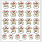 "I must Touch moss" Aufkleber (Blatt)