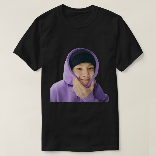 I.N Jeongin Stray Kids Funny Niedlich Meme Sticker T-Shirt (Design vorne)