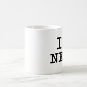 ♥ I Nachrichten-Tasse Kaffeetasse (Mittel)