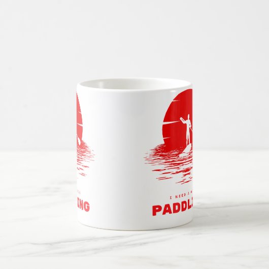 I Need A Good Paddling Rafting T Shirt Kaffeetasse (Mittel)