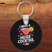 I Need A Huge Tail Funny Adult Humor Party Tail  Schlüsselanhänger (Vorderseite)