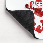 I Need A Nap Anti Valentines Humor Heartbroken Sin Mousepad (Ecke)