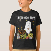 I Need Boo-ffee Ghost Jack-o-lantern Coffee Lover  T-Shirt (Vorderseite)