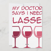 I need glasses feiertagskarte (Rückseite)