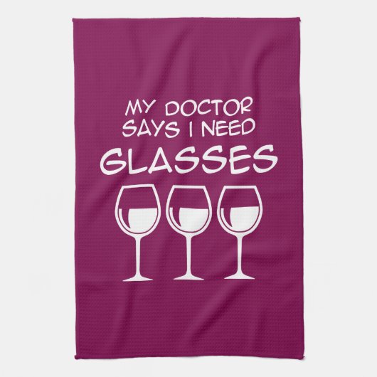 I need glasses geschirrtuch (Vertikal)