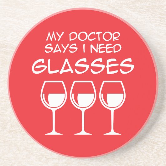 I need glasses getränkeuntersetzer (Vorne)