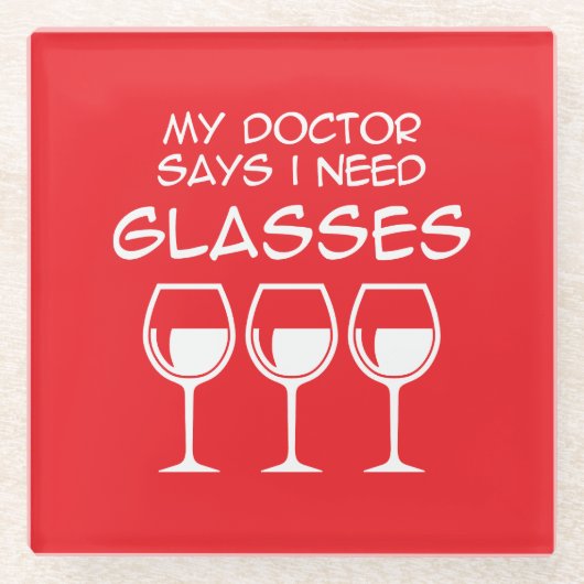 I need glasses glasuntersetzer (Vorderseite)