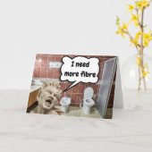 I need more fibre. karte (Gelbe Blume)