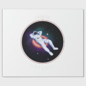 I NEED MY SPACE GESCHENKPAPIER (Flach)