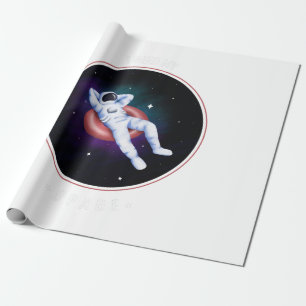 I NEED MY SPACE GESCHENKPAPIER