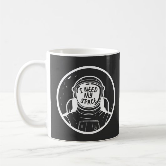 I NEED SPACE KAFFEETASSE (Links)