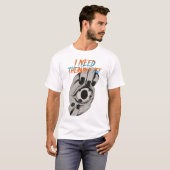I need therapy Fast artwork T-Shirt (Vorne ganz)