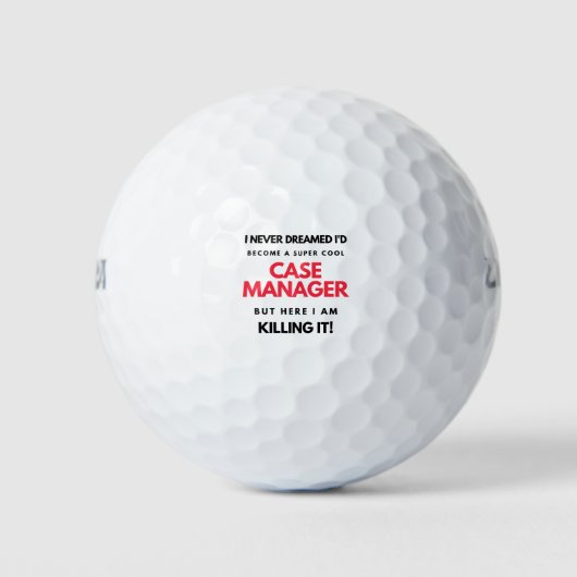 I Never Dreamed I'd Become A Super Cool Case 2 Golfball (Vorderseite)