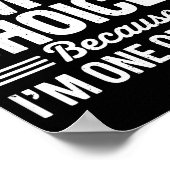 I Never Question Amy’s Choices Because I’m One Of Poster (Ecke)