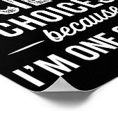 I Never Question Cecilia’s Choices Cecilia D Name Poster (Ecke)