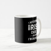 I Never Question Iris’s Choices - Iris D Name  Kaffeetasse (VorderseiteRechts)
