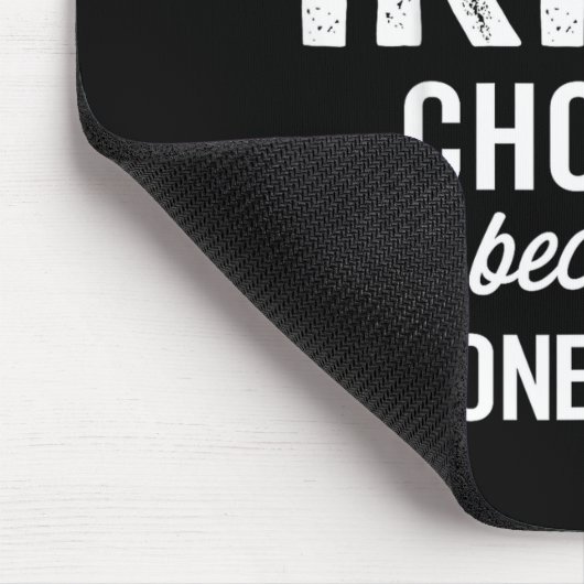 I Never Question Iris’s Choices - Iris D Name Mousepad (Ecke)