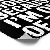 I Never Question John's Choices Because I'm One Of Poster (Ecke)