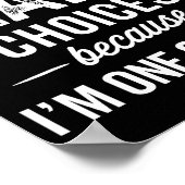 I Never Question Leah’s Choices - Leah D Name  Poster (Ecke)