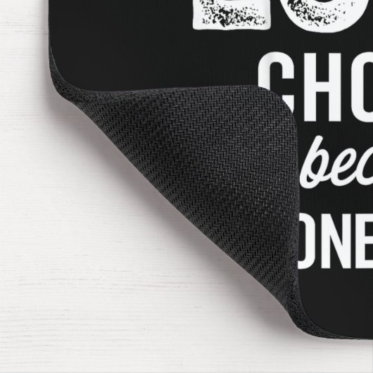 I Never Question Luz’s Choices - Funny Luz D Name Mousepad (Ecke)