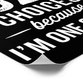 I Never Question Luz’s Choices - Funny Luz D Name Poster (Ecke)