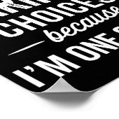 I Never Question Marina’s Choices - Marina D Name Poster (Ecke)