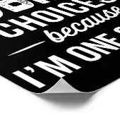 I Never Question Robin’s Choices - Robin D Name Poster (Ecke)